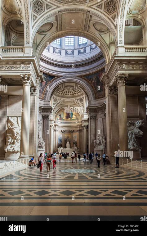 Pantheon, Interior, Paris, France Stock Photo - Alamy