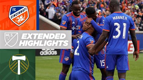 FC Cincinnati put on a Show in First Ever MLS Home Game | Extended Highlights - YouTube