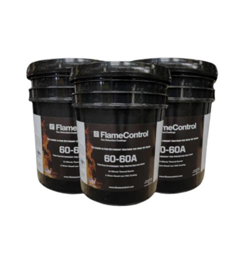 Flame Control Intumescent Coating 60-60A, 5 gallons, White | Profoam