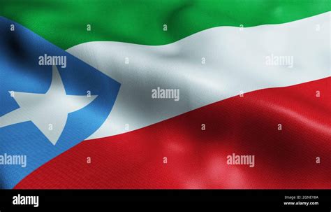 3D Illustration of a waving Ethiopian Region flag of Somali Stock Photo ...