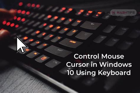 How to Control Mouse Pointer with Keyboard on Windows 10 - MashTips