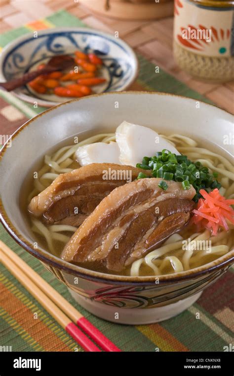 Okinawa Soba Stock Photo - Alamy