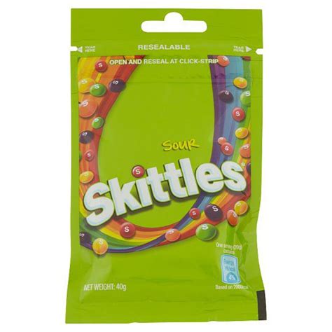 SKITTLES SOUR CANDY 40G - Anytime Grocer