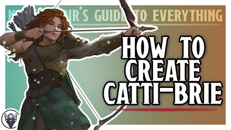 How to play as Catti-brie in 5e (D&D Beyond) - YouTube