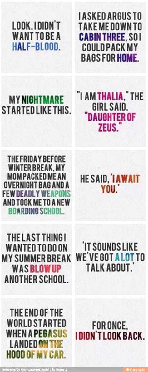 First and last sentences of the Percy Jackson and the Olympians series! | my fandoms in 2019 ...