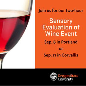 Sensory Evaluation of Wine - Oregon State University