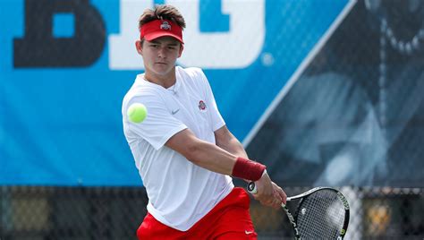 JJ Wolf leads Ohio State to a tennis first