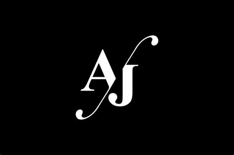 AJ Monogram Logo design | Monogram logo design, Monogram logo, Simple ...