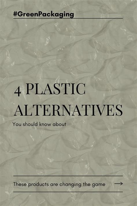 4 plastic alternatives you should know about | Plastic alternatives ...