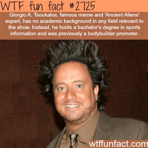 giorgio a tsoukalos the alien meme guy