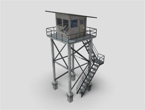 Guard Tower - DownloadFree3D.com