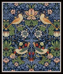 William Morris Strawberry Thief Cross Stitch Pattern PDF Arts - Etsy | William morris, Cross ...