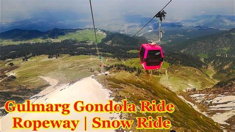 Gulmarg Gondola Ride | Gulmarg Ropeway | Gulmarg Cable Car full journey, Gulmarg, Kashmir Tour ...