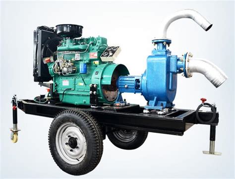 trailer mounted 20hp diesel engine water pump set for agricultural ...