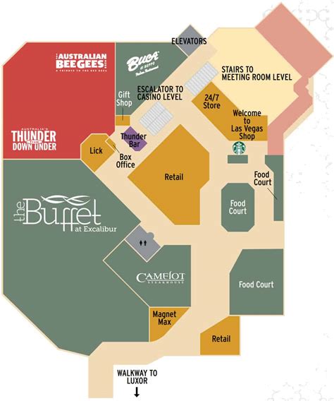 Excalibur Room Floor Plans | Viewfloor.co