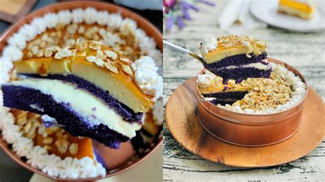 Try ube leche flan cake from this Quezon City bakery