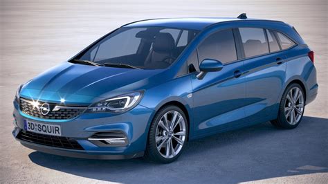 Opel Astra Sports Tourer 2020 3D model | CGTrader