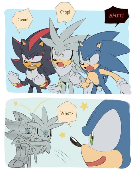 Artist: TioLimonD on Twitter ☆ | Sonic funny, Sonic and shadow, Sonic ...