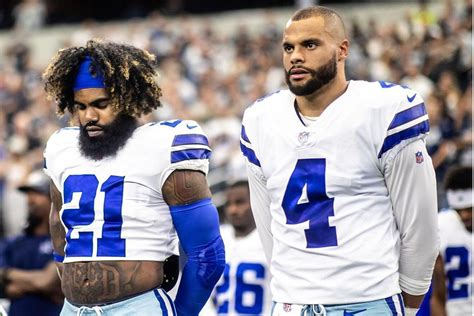 Dak Prescott fuels speculation over Ezekiel Elliott's potential return ...