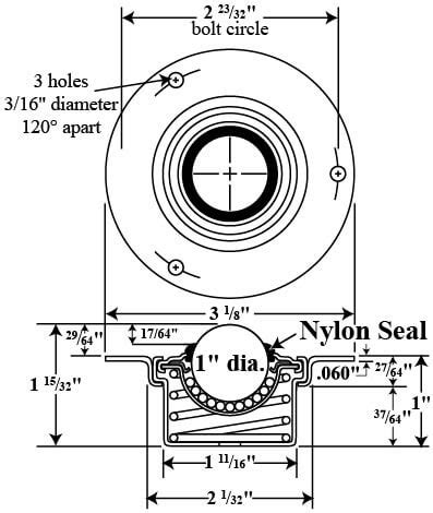 Spring Loaded Ball Transfer Units - Ball Transfer Systems, LLC