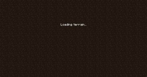 Minecraft Stuck On Loading Terrain On Server