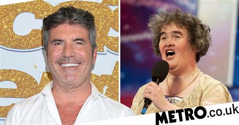 Simon Cowell gave Susan Boyle 'pep talk' after she refused to quit Britain's Got Talent | Metro News