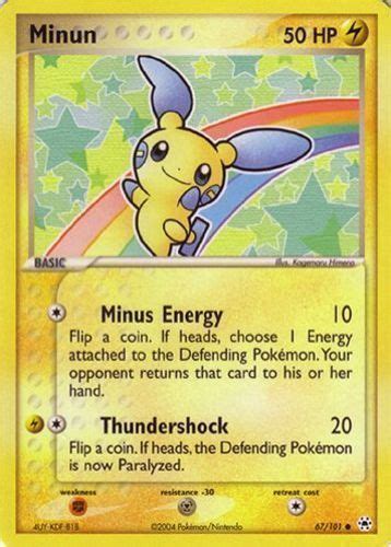 Minun Pokémon Card Value & Price | PokemonCardValue