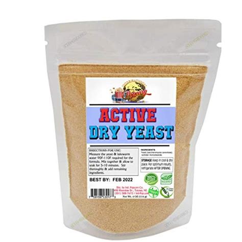 Active & Instant Dry Yeast -4 oz each! Slim Resealable ...