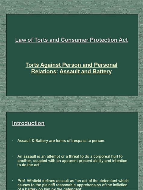 Assault and Battery | PDF | Assault | Battery (Crime)