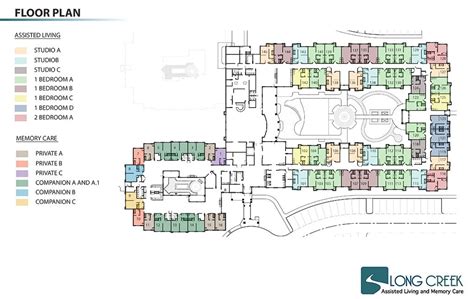 Senior Living Apartments Comfort of Home Floor Plans | Long Creek Apartment Floor Plans, House ...