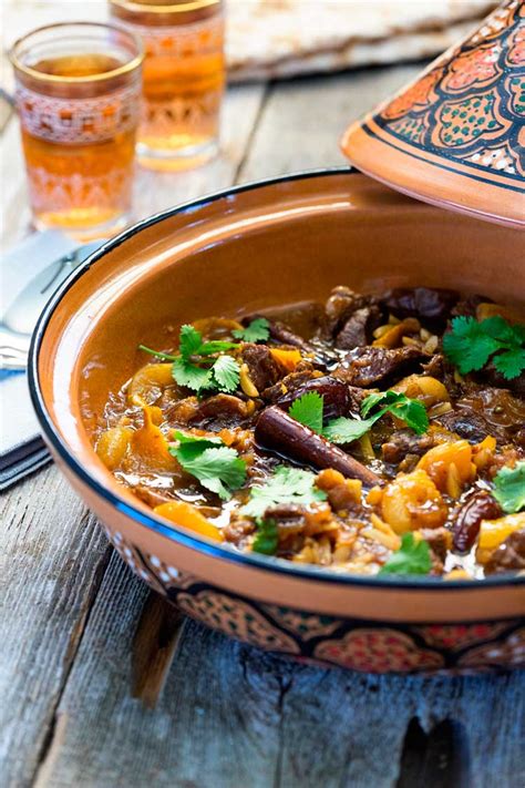 Lamb Tagine with Dates and Apricots - Kevin Is Cooking