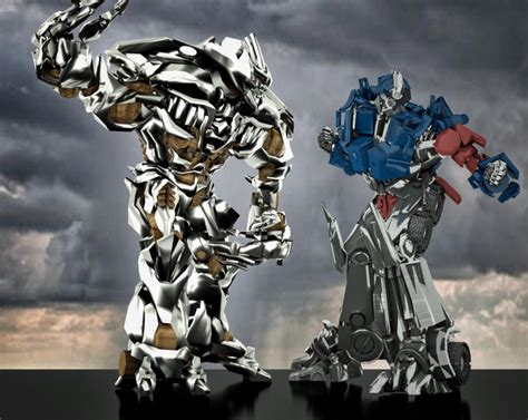 Megatron vs Optimus Prime by hiram67 on DeviantArt