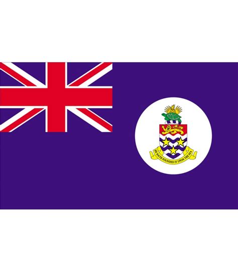 Cayman Islands Courtesy Flag 12x18 in.