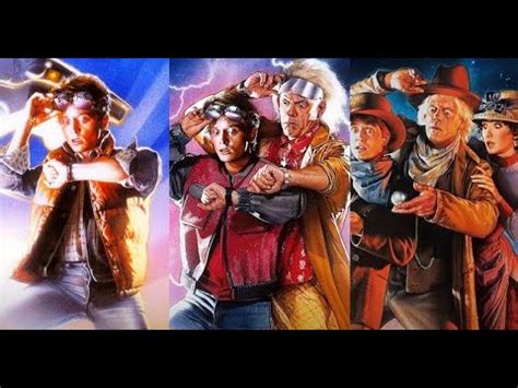 Back To The Future (TRILOGY - Complete Theatrical Trailer) - YouTube