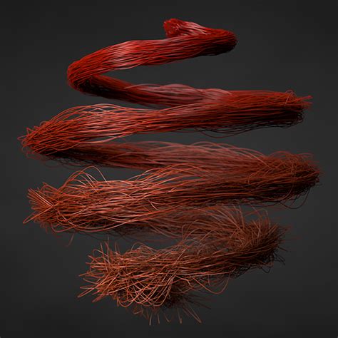 Hair Render Practice #2 on Behance