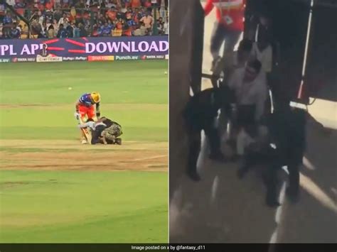 Virat Kohli Fan Thrashed By Security For Hugging RCB Star Mid-match ...