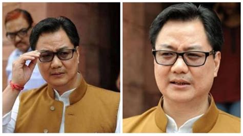 Sports Minister Kiren Rijiju encounters close call with Covid-19 ...