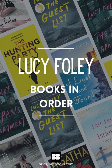 Lucy Foley Books in Order | Complete Guide