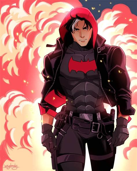 May your holidays be full of badassery and cheer 🔥 #jasontodd #redhood #dccomics #fanart #action ...