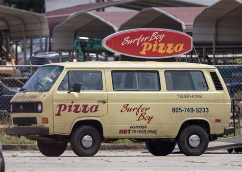 Surfer Boy Pizza logo - Fonts In Use