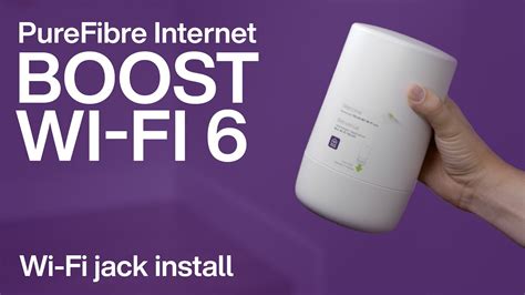 TELUS | Installing a TELUS Boost Wi-Fi 6 to a Wi-Fi jack - YouTube