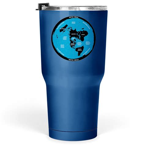 The Flat Earth Map - Flat Earth - Tumblers 30 oz sold by Christopher Griffin | SKU 39971872 ...