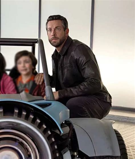 Spy Kids: Armageddon 2023 Zachary Levi Black Jacket | Usa Outfits