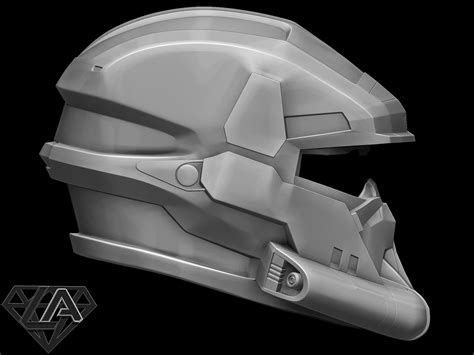 Halo EOD Helmet - 3D Print Model by LAfactorystore