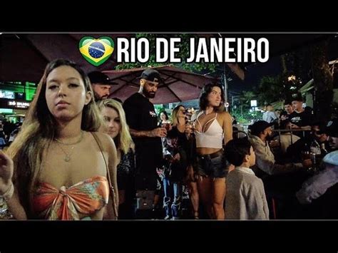 🇧🇷 BARRA DA TIJUCA NightLife Tour Brazil Rio De Janeiro | Videos | Czech in effect | Gan Jing ...