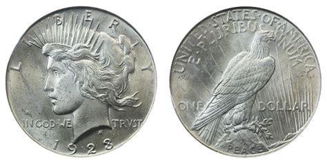 Vintage Antique 1923 Liberty Silver Dollar - munimoro.gob.pe