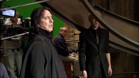 Behind the scenes of Harry Potter - Alan Rickman - Severus Snape Photo ...