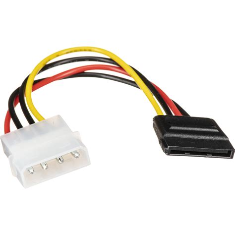 StarTech 4 Pin Molex to SATA Power Cable Adapter (6")