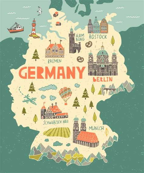 1,489 Cartoon Map Germany Royalty-Free Photos and Stock Images ...