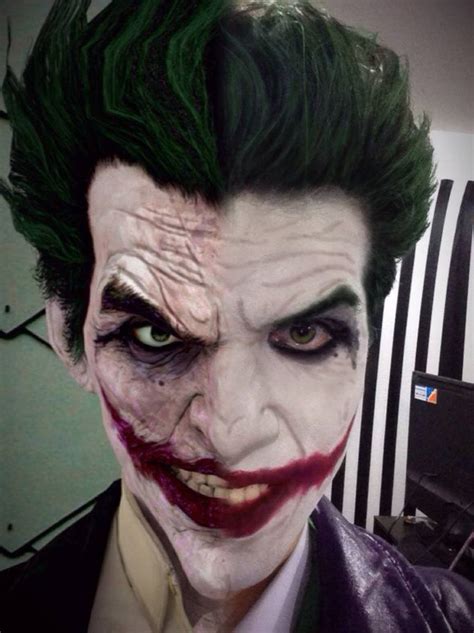 Arkham Origins Joker Cosplay Preview Comparison | Joker cosplay, Dc ...